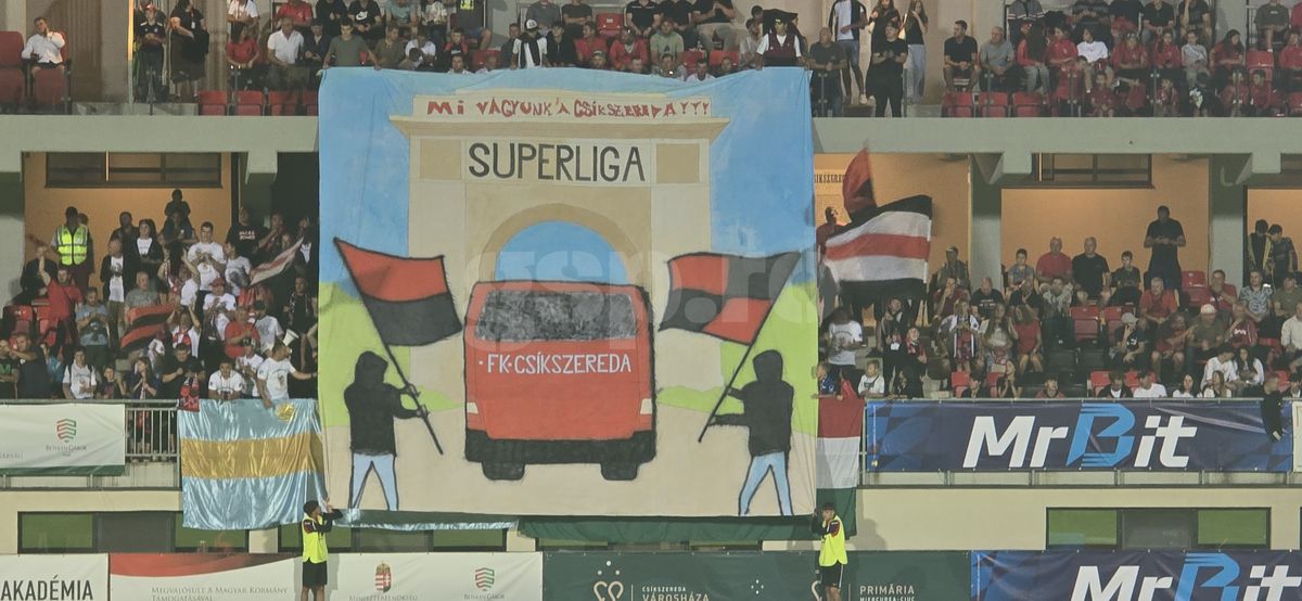 Harta Ungariei Mari la Csikszereda - Dinamo + scenografia