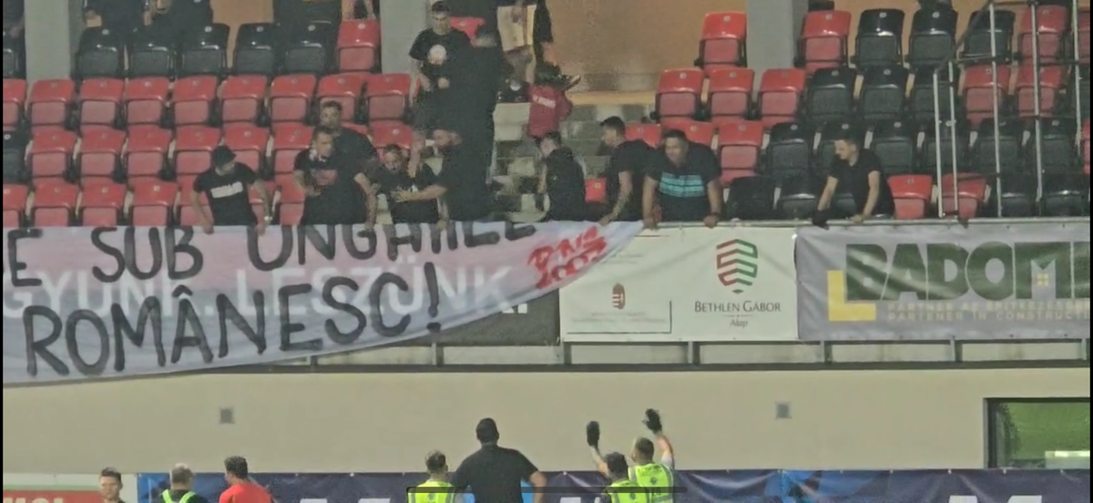 Scandal imens la meciul Csikszereda - Dinamo, de la Miercurea Ciuc