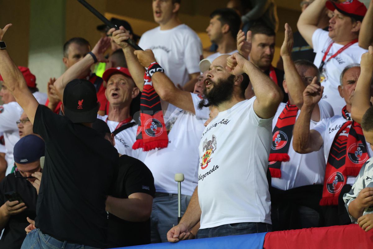 Harta Ungariei Mari la Csikszereda - Dinamo » Ce s-a auzit în tribune la Miercurea Ciuc și scenografia pregătită