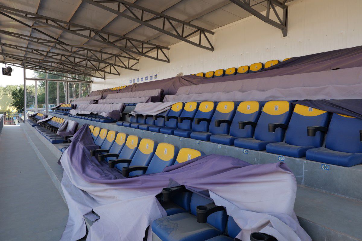 A început modernizarea stadionului „1 mai” din Slobozia