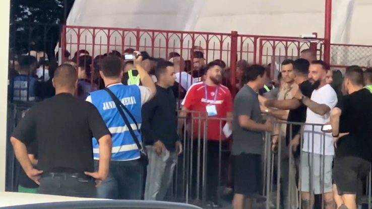 Scandal imens la meciul Csikszereda - Dinamo, de la Miercurea Ciuc