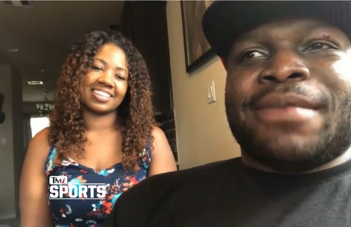 „Urmează nevasta mea, vor fi multe lupte la sol” » Victorios în gala UFC din week-end, „greul” Lewis a făcut pe toată lumea să râdă: