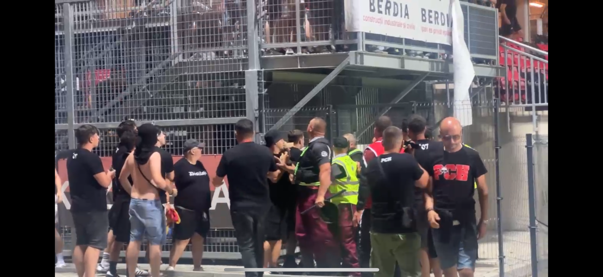 Scandal imens la meciul Csikszereda - Dinamo, de la Miercurea Ciuc