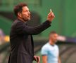 Diego Simeone, în RB Leipzig - Atletico Madrid // foto: Guliver/gettyimages