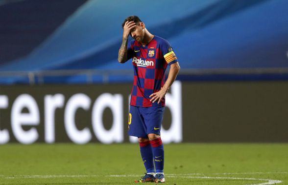 BARCELONA - BAYERN 2-8. FOTO Imaginile neputinței! Leo Messi, DĂRÂMAT după eșecul usturător din Champions League