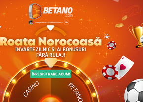 Roata Norocoasă revine pe Betano! Învârte zilnic pentru Bonusuri fără condiții de rulaj