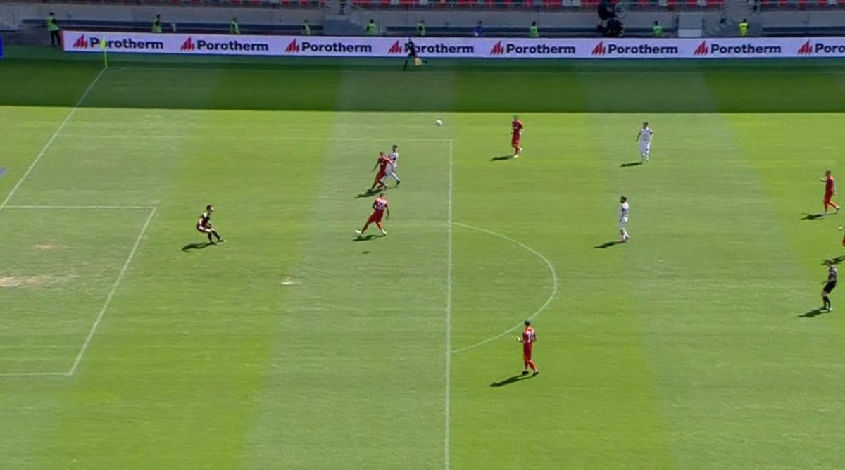 Gol Cristian Andrei  în CSA Steaua - Dacia Unire Brăila