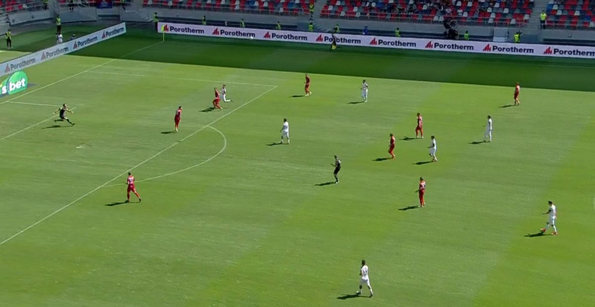 Faza anului în Liga 2 » Portarul a marcat de la 70 de metri împotriva Stelei! Motivul pentru care golul de senzație a fost anulat