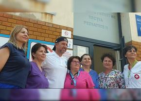 Reghecampf, gest caritabil înainte de UTA - CSU Craiova » Donație importantă pentru un spital din Arad