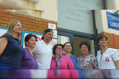 Reghecampf, gest caritabil înainte de UTA - CSU Craiova » Donație importantă pentru un spital din Arad
