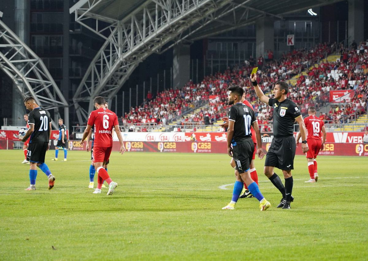 Ion Crăciunescu, șocat de una dintre deciziile de arbitraj din UTA - Craiova: „E mutilare! Trebuia direct roșu”