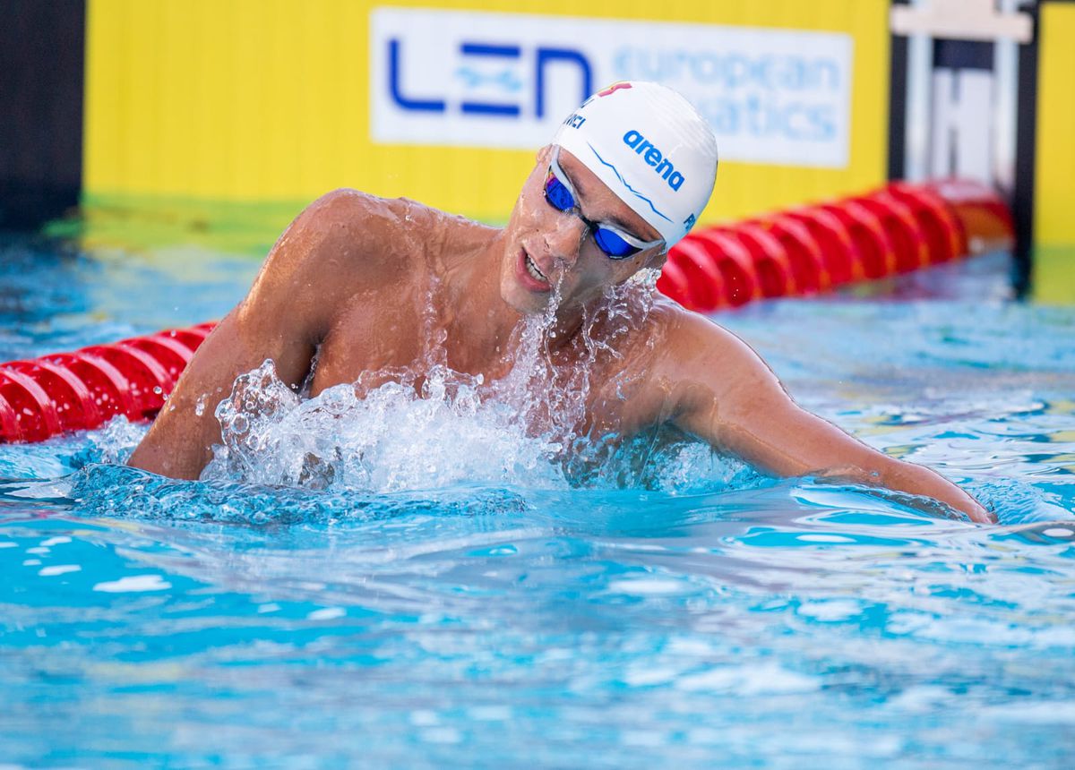 David Popovici, calificări la 200 de metri liber - Roma 2022