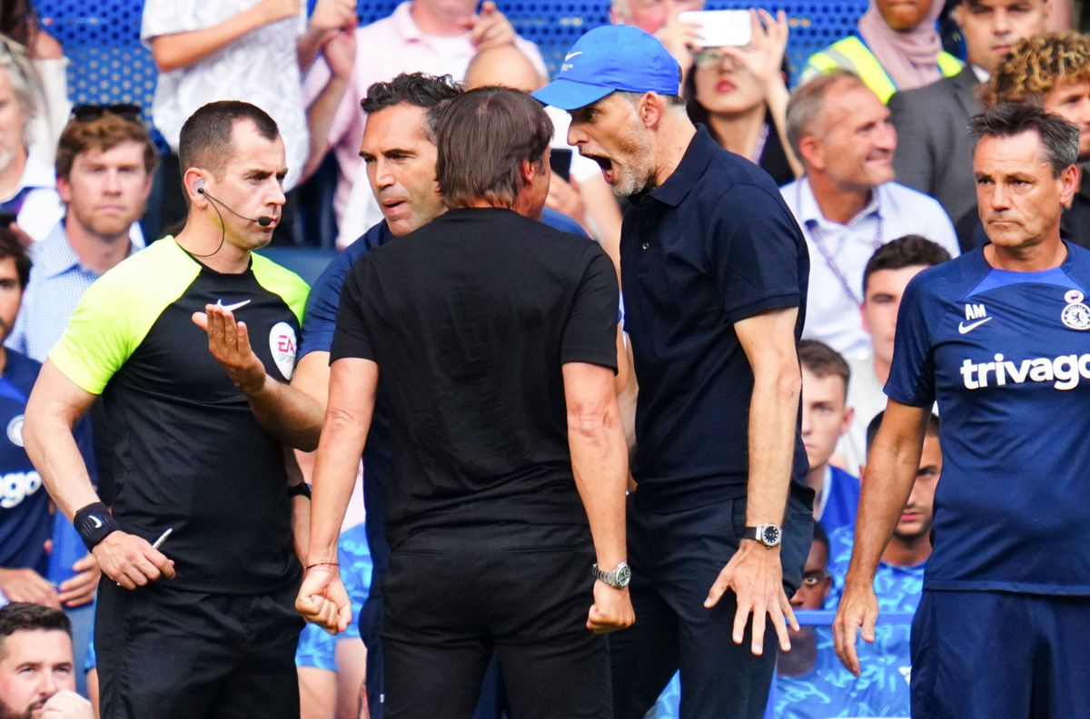 Conte și Tuchel s-au încăierat pe teren! Scene incredibile după Chelsea - Tottenham