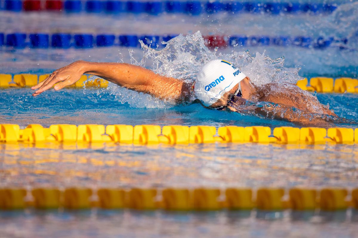 David Popovici, calificări la 200 de metri liber - Roma 2022