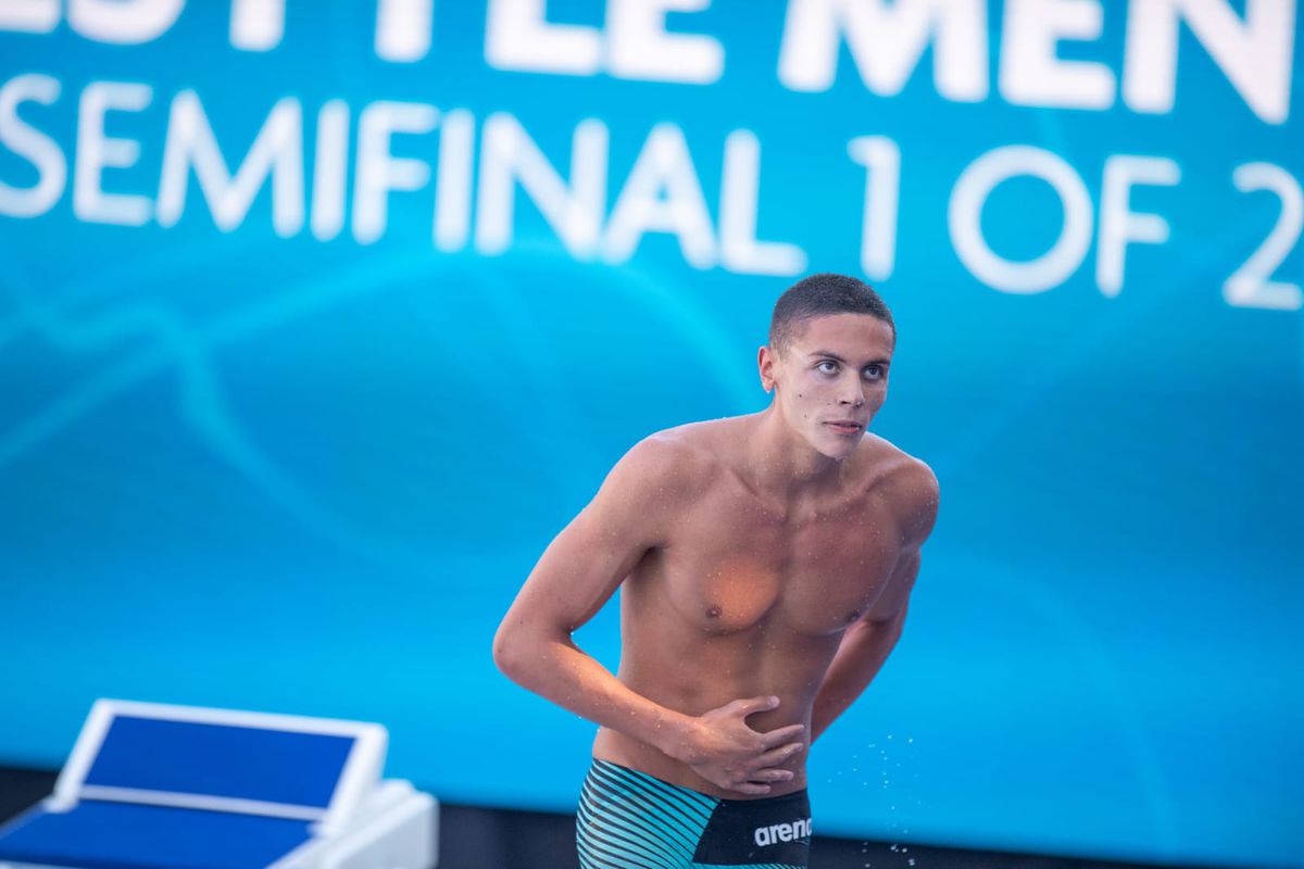 David Popovici, calificări la 200 de metri liber - Roma 2022