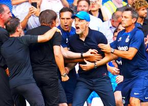 Conte și Tuchel s-au încăierat pe teren! Scene incredibile după Chelsea - Tottenham