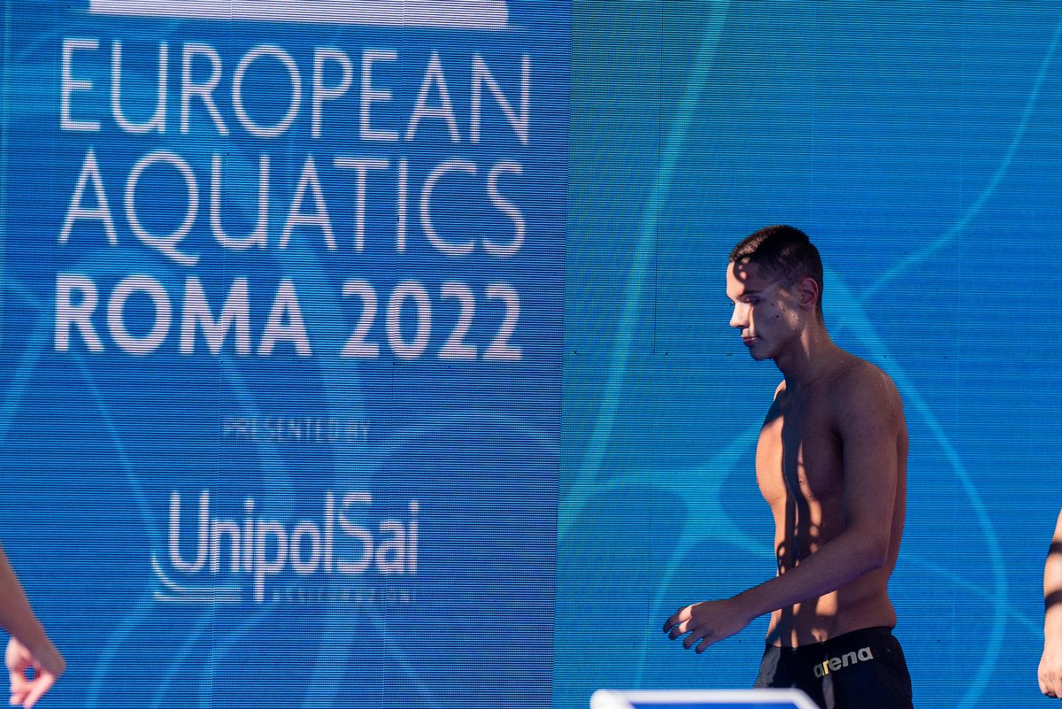 David Popovici, calificări la 200 de metri liber - Roma 2022