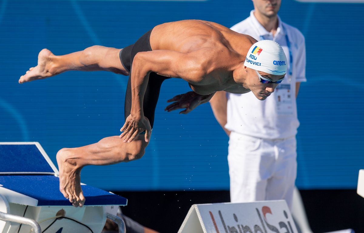 David Popovici, calificări la 200 de metri liber - Roma 2022