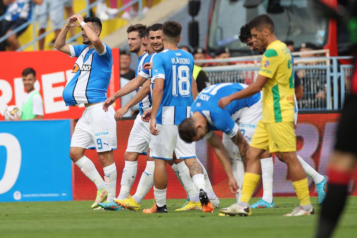 Rădoi a antrenat și norocul la CS Universitatea Craiova! Final incandescent cu Mioveni: penalty ratat și gol anulat de VAR