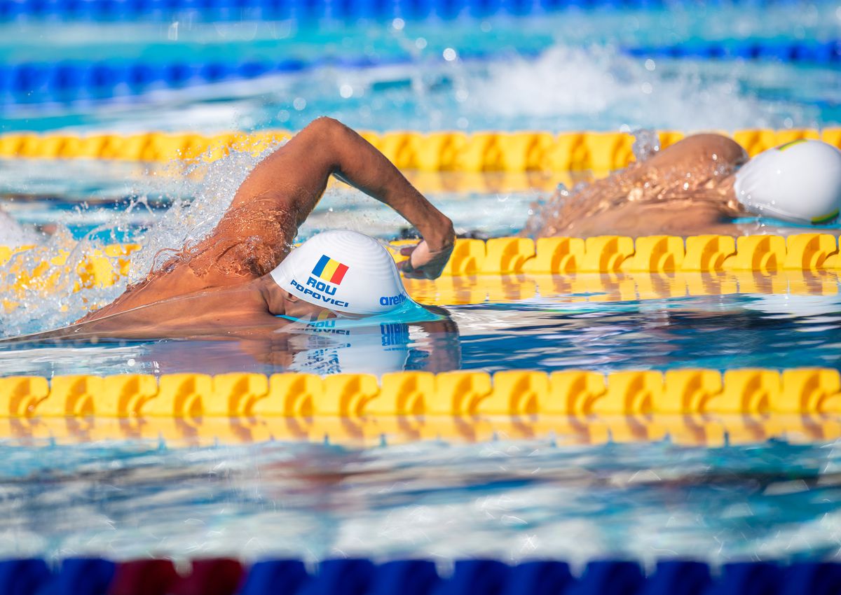 David Popovici, calificări la 200 de metri liber - Roma 2022