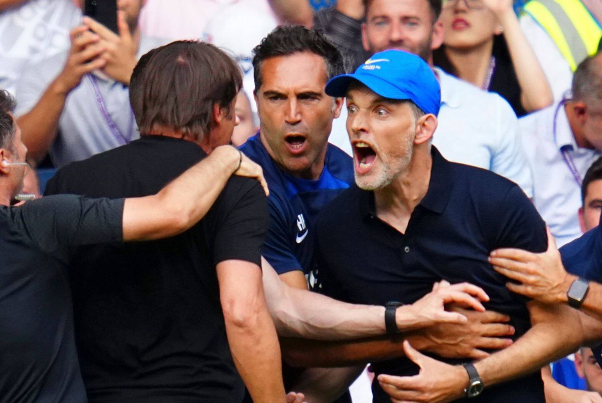 Conte și Tuchel s-au încăierat pe teren! Scene incredibile după Chelsea - Tottenham