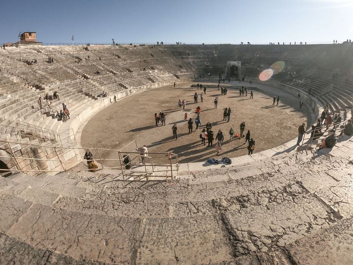 Arena di Verona, gazda meciului România - Italia la Campionatul European de volei feminin