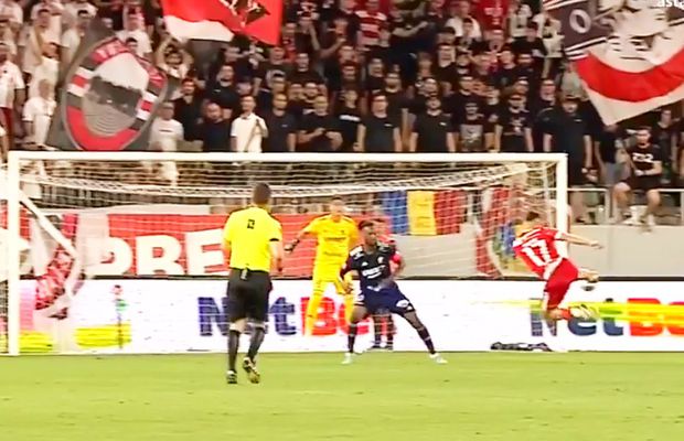 Dennis Politic, aproape de golul sezonului în Superligă » Fază de PlayStation pe „Arcul de Triumf”