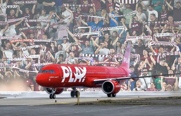 Galeria Rapidului, cât un Airbus! Câți decibeli a atins Peluza Nord: „Dacă o țineau așa 5 minute, își puteau pierde auzul”