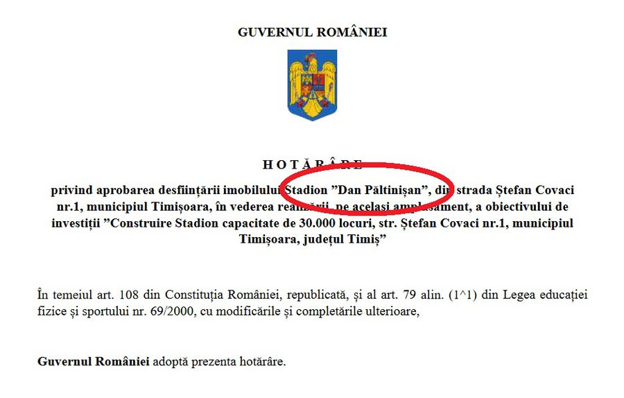 Dispare un stadion istoric din România: „Peste câteva săptămâni, buldozerele s-ar putea apuca de lucru” » Va fi construită o arenă de 30.000 de locuri și 180 de milioane de euro