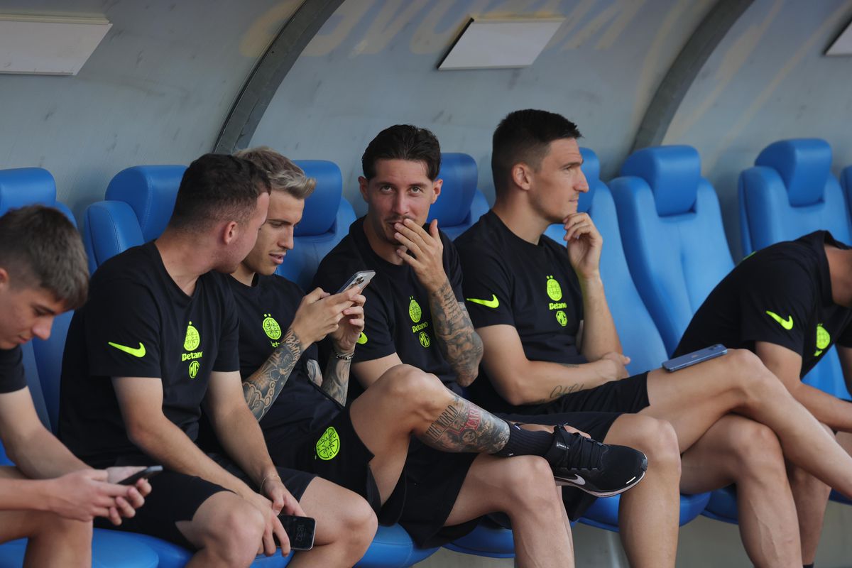 Drita - FCSB, imagini de pe gazon, înainte de meci