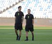 Miculescu și Politic -Drita - FCSB, imagini de pe gazon, înainte de meci/ foto: Ionuț Iordache (GSP)
