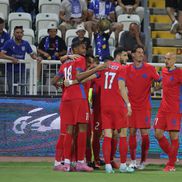 FCSB, fără sponsorul principal pe tricouri, în Kosovo // foto: Ionuț Iordache (GSP)