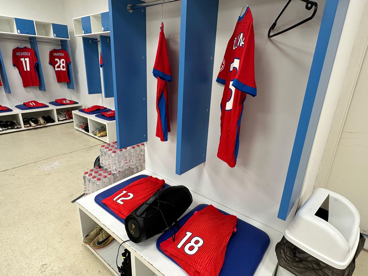 Imagini geniale din vestiarul FCSB » Ce „meniu” au campionii României înaintea meciului decisiv din Kosovo