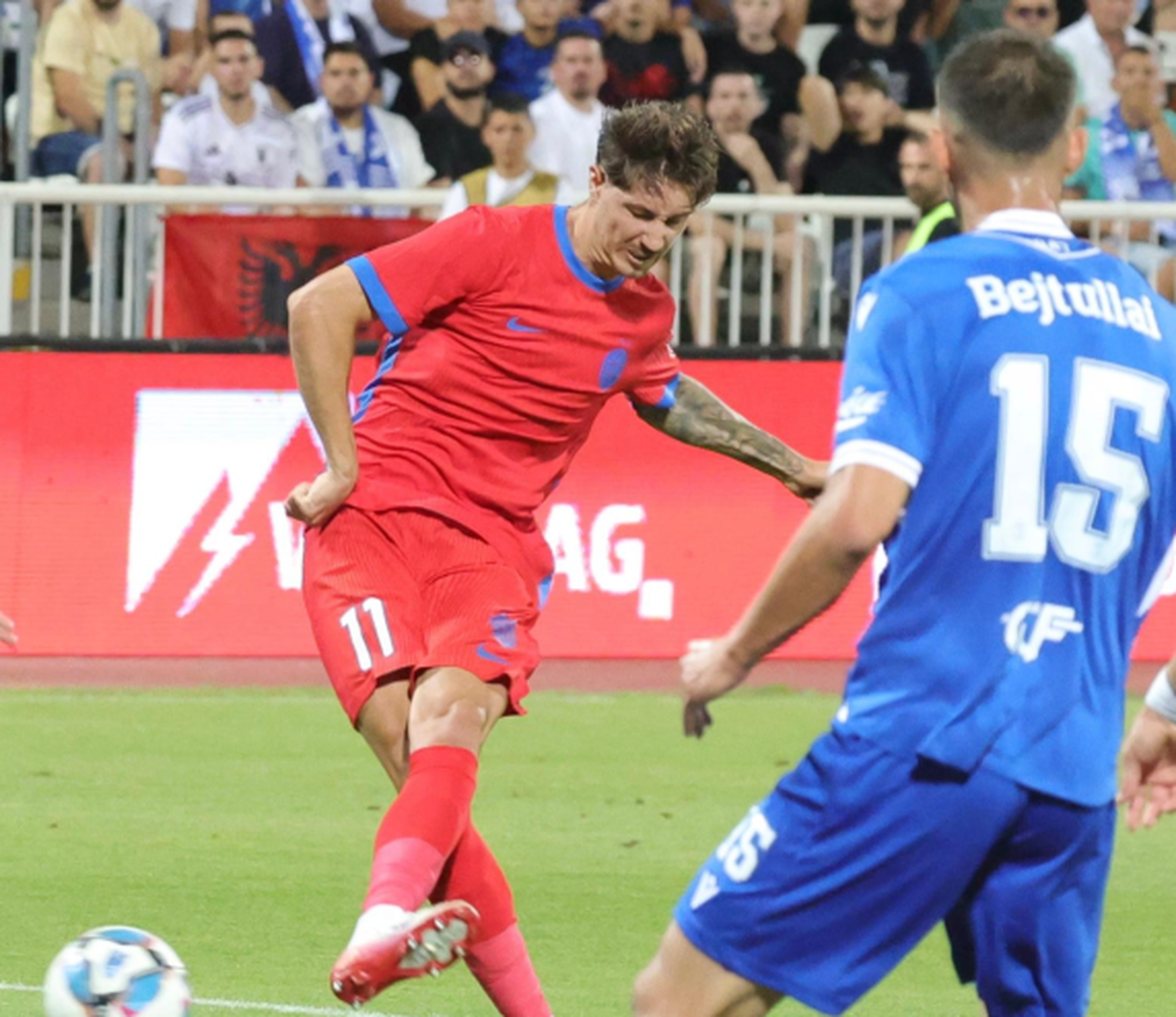 FCSB, cu echipament diferit în deplasarea din Kosovo! Care e motivul