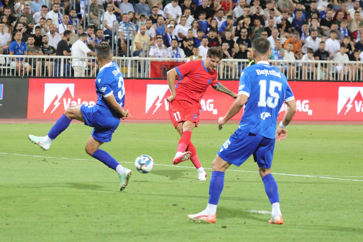 FCSB, cu echipament diferit în deplasarea din Kosovo! Care e motivul