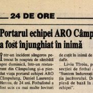 Știre despre decesul lui Daniel Heroiu, de la ARO Câmpulung Muscel