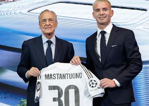 Real Madrid și-a prezentat oficial „bijuteria argentiniană” » Perez exultă: „Unul dintre cele mai mari talente apărute în fotbalul mondial”