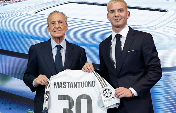 Real Madrid și-a prezentat oficial „bijuteria argentiniană” » Perez exultă: „Unul dintre cele mai mari talente apărute în fotbalul mondial”