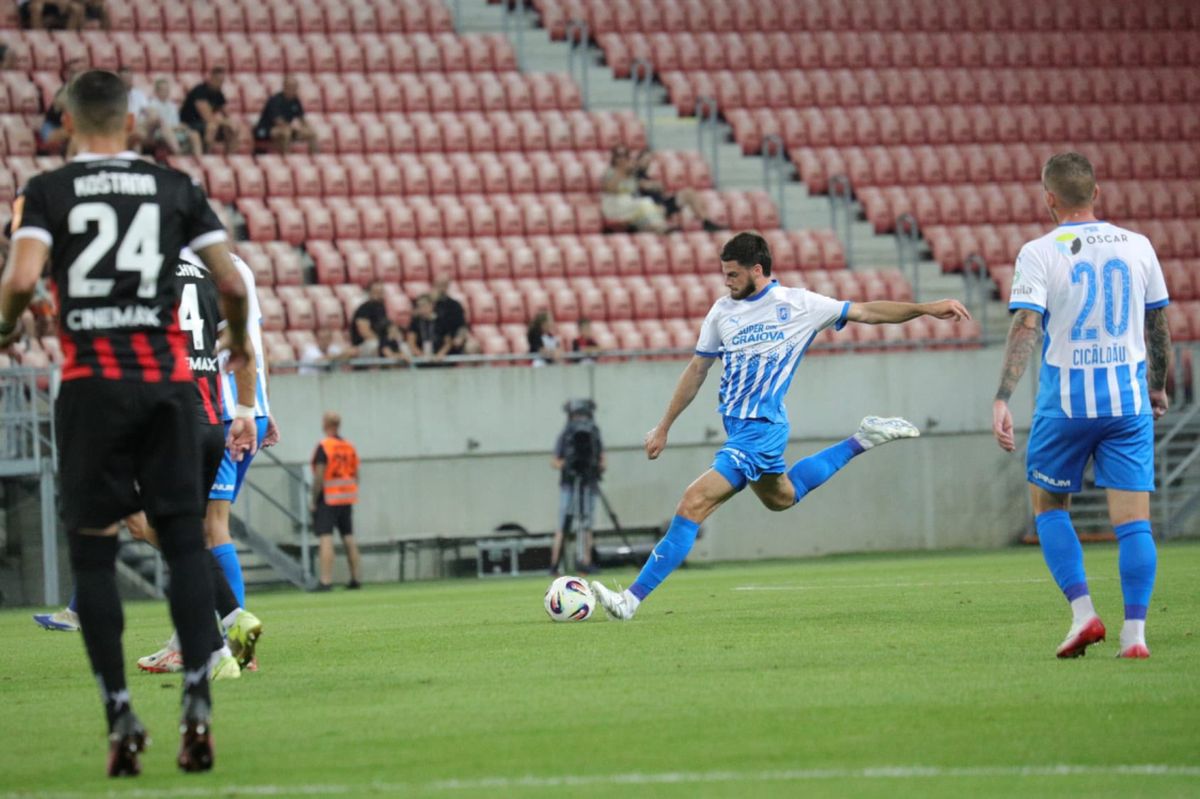 Universitatea Craiova merge în play-off, la capătul celei mai nebune „duble” din Conference League » Întoarsă de la 0-4, echipa lui Rădoi s-a descătușat în prelungiri! Pe cine va înfrunta