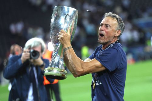 Luis Enrique a câștigat un nou trofeu cu PSG / FOTO: Imago