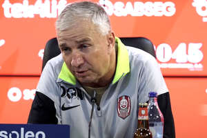 4 cuvinte » Cum a răspuns Dan Petrescu în Portugalia, când a fost întrebat despre suspendarea de 3 etape