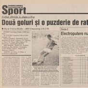 O cronică a unui meci în care Heroiu a fost printre remarcații din echipa lui