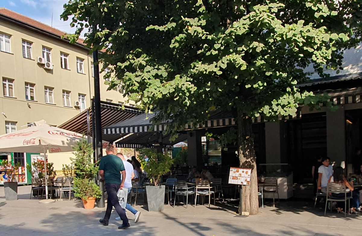 Imagini din Priștina, înainte de Drita - FCSB