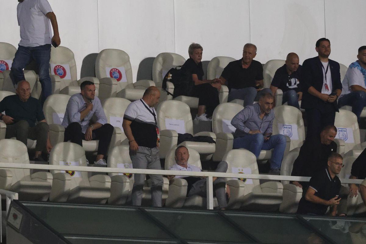 Scandal la finalul meciului Drita - FCSB » Fanii kosovari au venit spre gardurile care apărau terenul: „Țiganii, țiganii!”