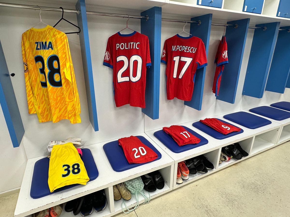 Drita - FCSB, înainte de meci. Imagini din vestiar și din stadion