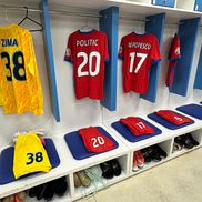 Drita - FCSB, înainte de meci. Imagini din vestiar și din stadion/ foto: Ionuț Iordache (GSP)