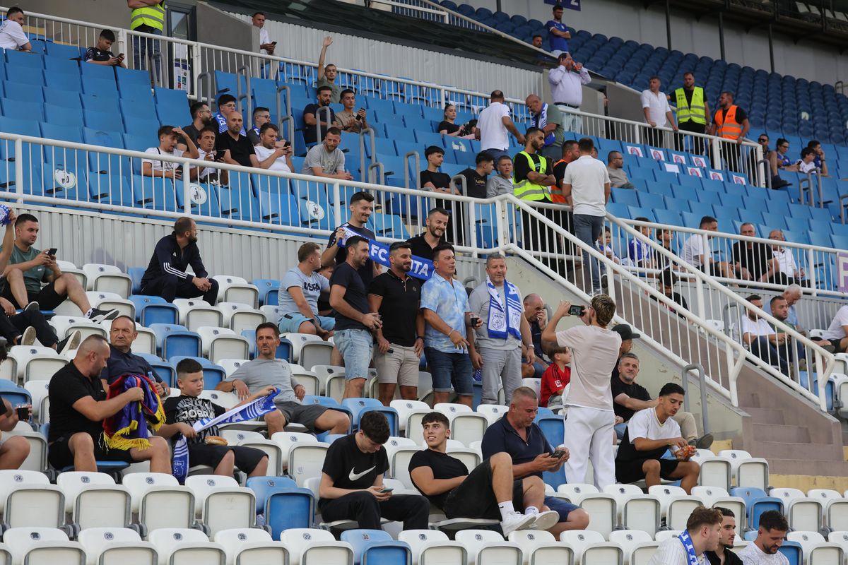 Drita - FCSB, imagini de pe gazon, înainte de meci