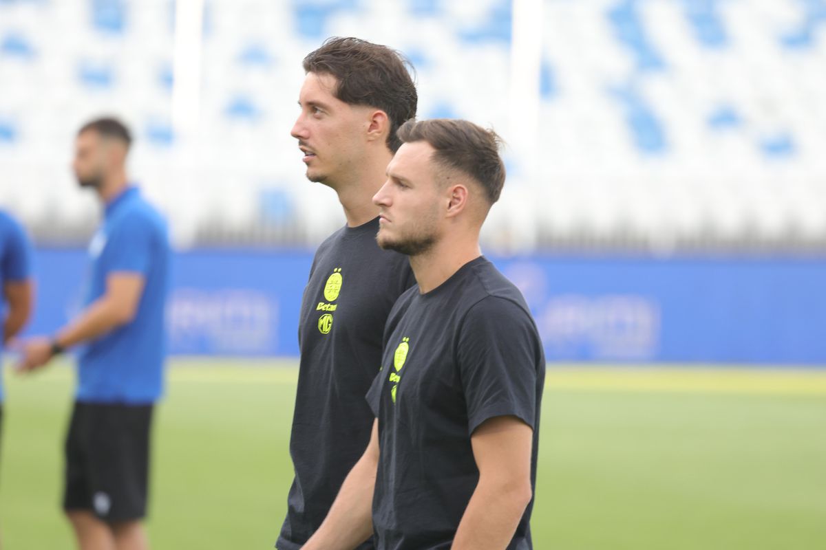 Drita - FCSB, imagini de pe gazon, înainte de meci