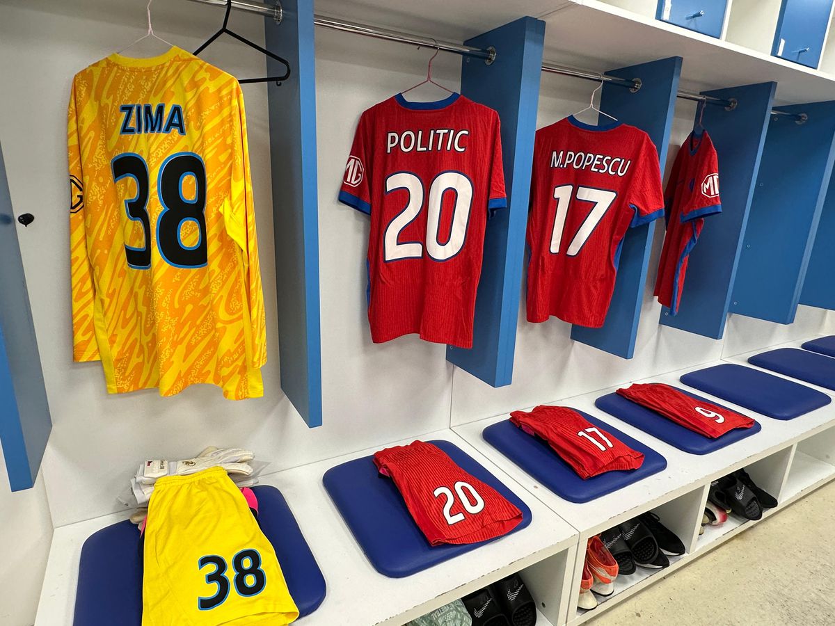 Drita - FCSB, înainte de meci. Imagini din vestiar și din stadion