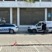 Poliția, în alertă la Drita - FCSB/ foto: Ionuț Iordache (GSP)